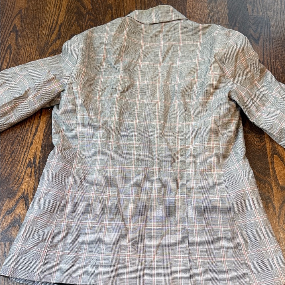 Who What Wear double-breasted plaid jacket women’s size small - Picture 11 of 15
